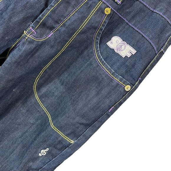 Vintage Songs of Freedom 5 Pocket Jeans - Picture 4 of 16